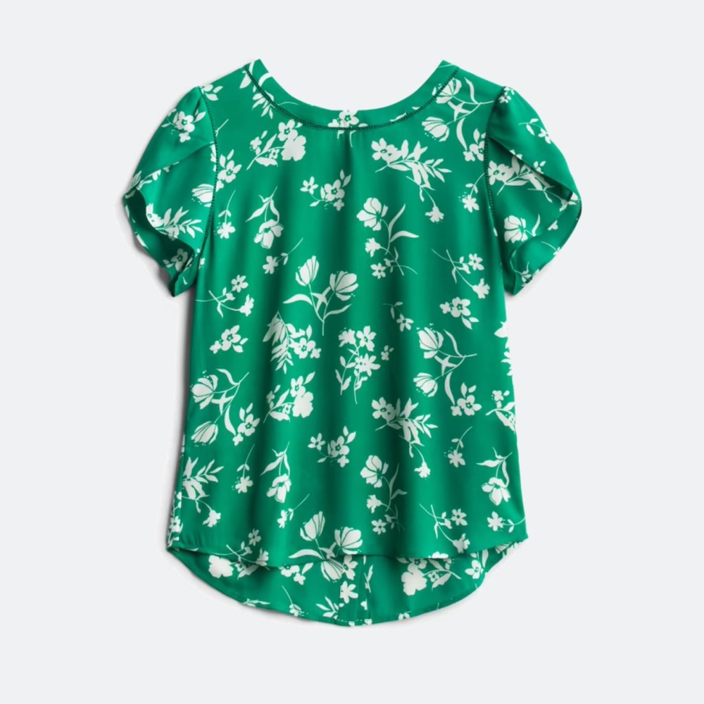41 Hawthorn Green Floral Blouse